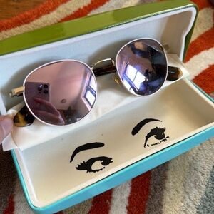Kate Spade reflective sunglasses
